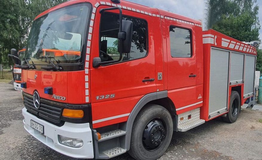 Mercedes Atego 1325 F, 2000L Vanasche Ziegler, výška 2,8m