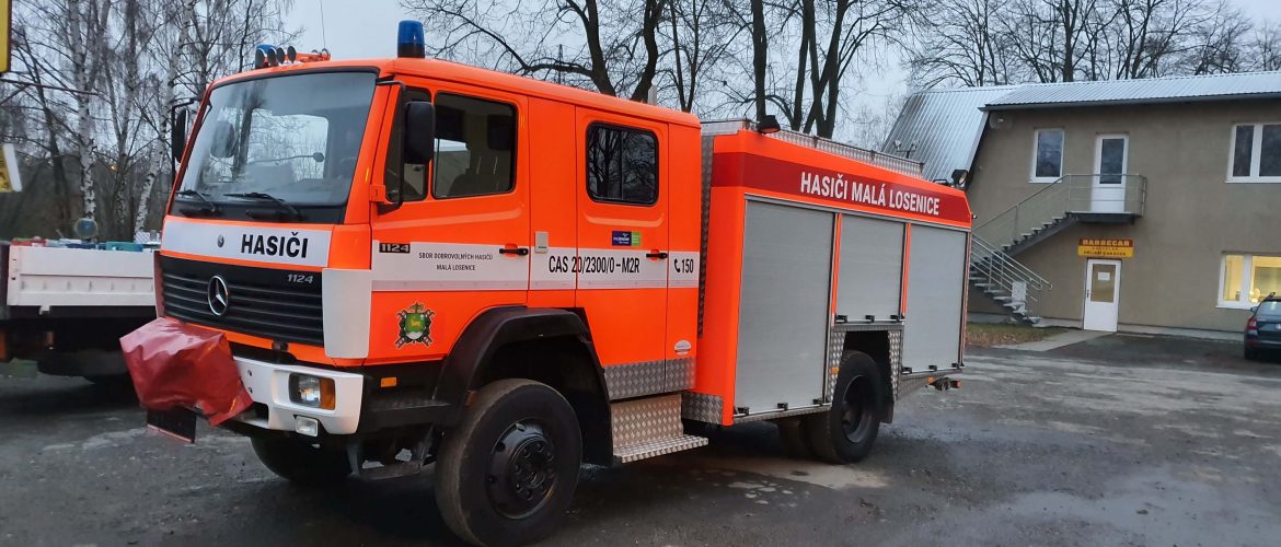 Odovzdali sme obci Malá Losenice