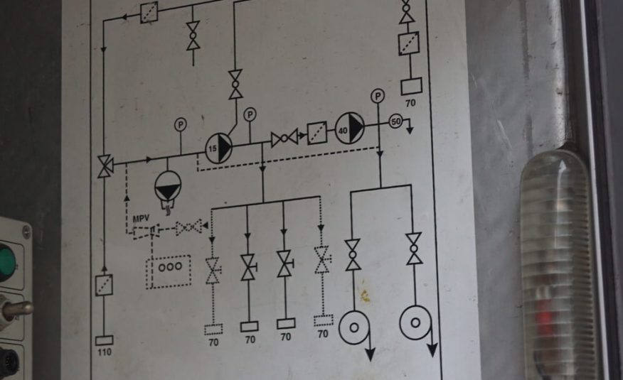 Mercedes 1124, 4×2, 2400L vody, Vanasche