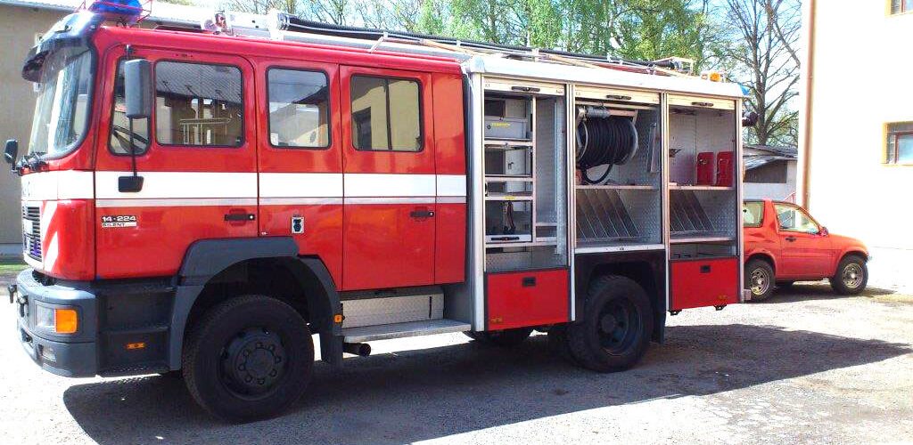 Odovzdanie vozidla Man 14.224 4×4, obci Stachy
