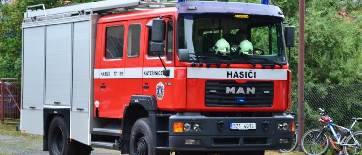 Odovzdanie vozidla Man 14.264, obci Kateřinice