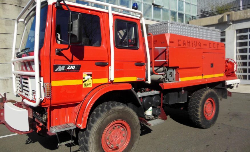 Renault Midlliner 210 Camiva, r.1998, lesný špeciál,  4×4 , 3000L vody