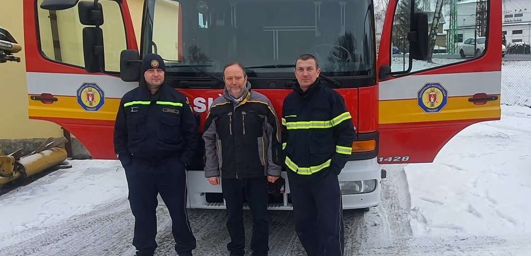 Odovzdanie vozidla Mercedes Atego obec Tomášov