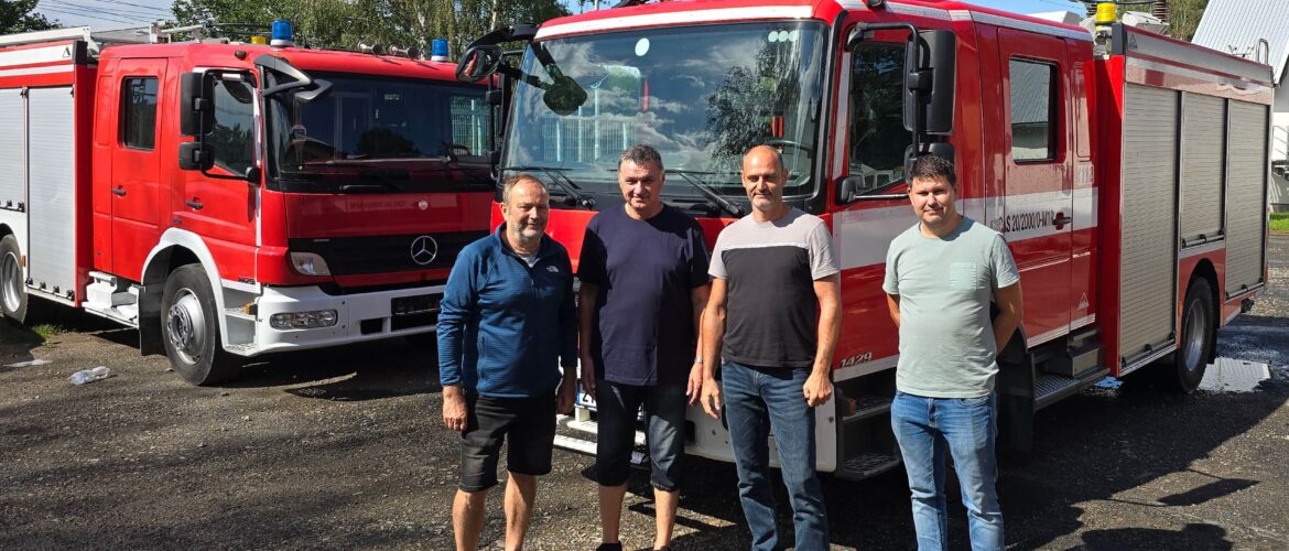 Odovzdanie vozidla Mercedes Atego 1429, OKK Koksovny a.s. Ostrava