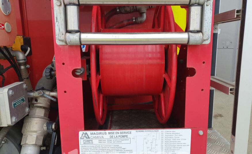 Iveco 4×4, rok 2019, Waterax , 1200L vody + 60L peny