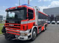 Scania  P124 124G.420 6×4, Rosenbauer 5000L vody + 1000L peny,  penotvorný, systém  Conti Cafs 400-2400