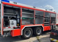 Scania  P124 124G.420 6×4, Rosenbauer 5000L vody + 1000L peny,  penotvorný, systém  Conti Cafs 400-2400